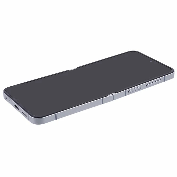For Samsung Galaxy Z Flip6 5G Black Screen Fake Phone Model Not Real Smartphone Display (Without Logo)