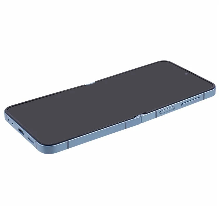 For Samsung Galaxy Z Flip6 5G Black Screen Fake Phone Model Not Real Smartphone Display (Without Logo)