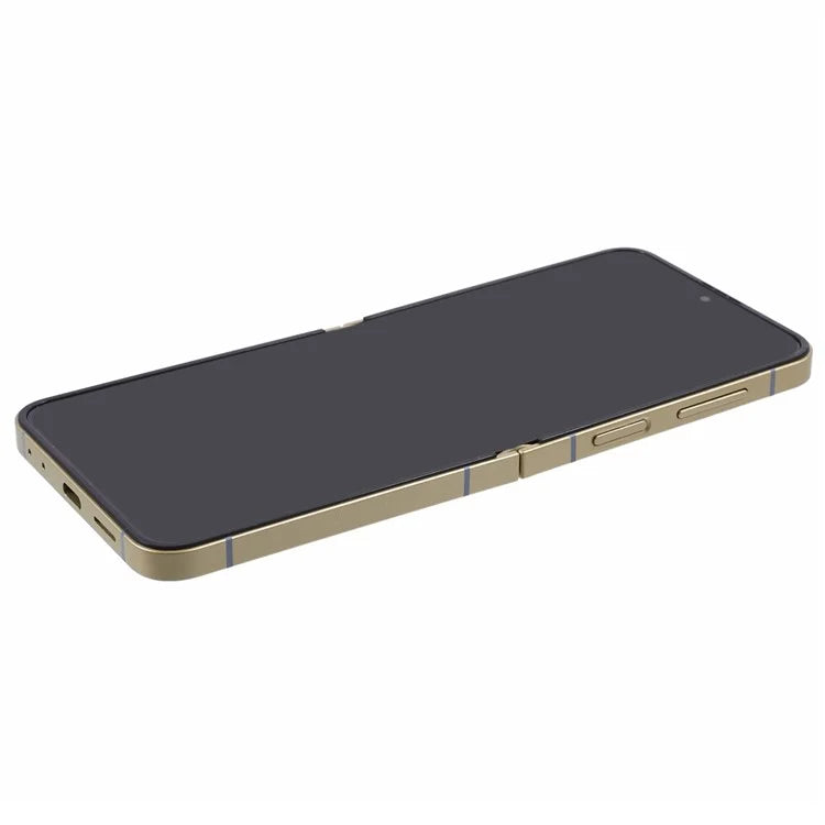 For Samsung Galaxy Z Flip6 5G Black Screen Fake Phone Model Not Real Smartphone Display (Without Logo)