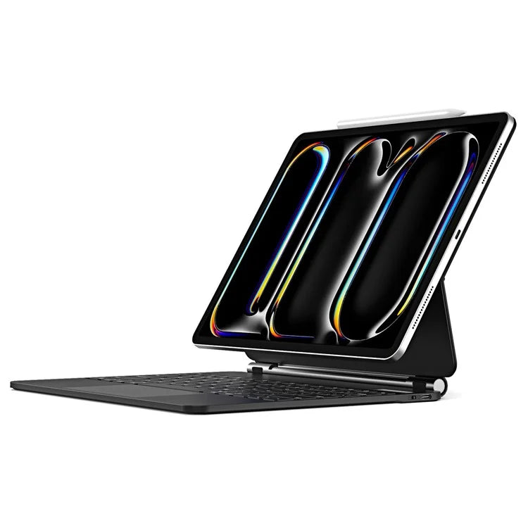 DUX DUCIS For iPad Pro 13 (2024) Case Trackpad Magnetic Bluetooth Keyboard Leather Tablet Cover