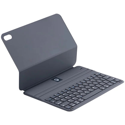 1038 For iPad 10.9 (2022) Ultra-Thin Tablet Case with Bluetooth Keyboard - Black