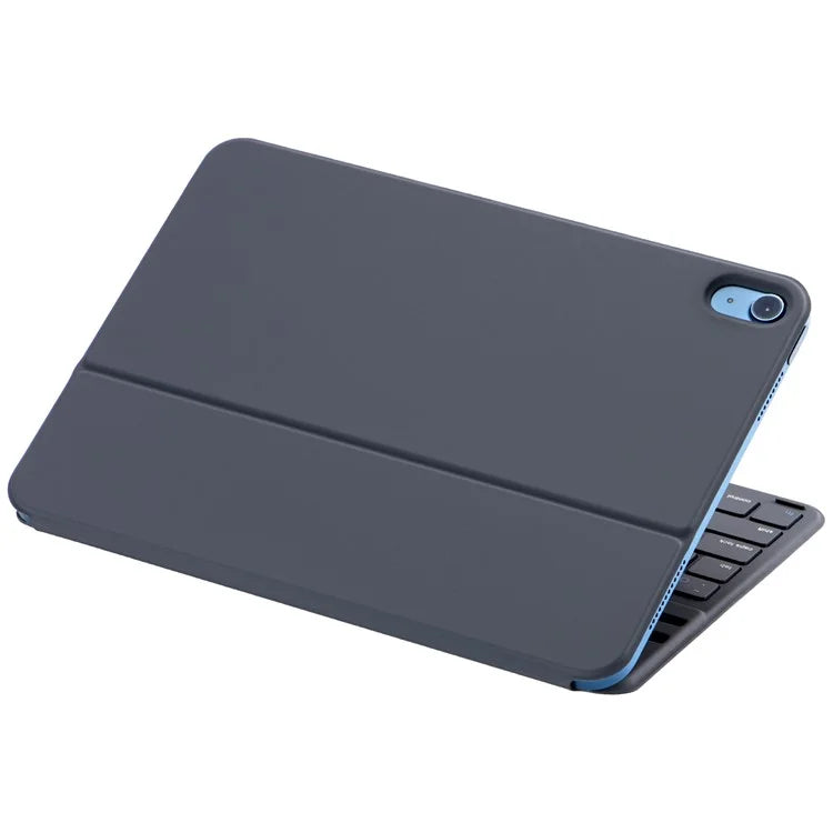 1038 For iPad 10.9 (2022) Ultra-Thin Tablet Case with Bluetooth Keyboard - Black