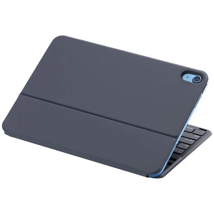 1038 For iPad 10.9 (2022) Ultra-Thin Tablet Case with Bluetooth Keyboard - Black