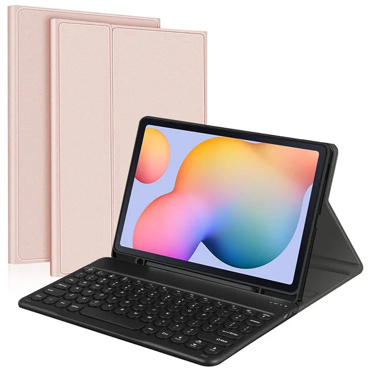 For Samsung Galaxy  Tab S7 (T870 / T875 / T878) / Tab S8 (SM-X700 / X706) Detachable Bluetooth Keyboard Cover with S Pen Holder