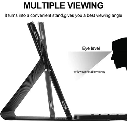 For Samsung Galaxy Tab S6 (SM-T860 / T865 / T867) Detachable Bluetooth Keyboard Leather Cover with S Pen Holder