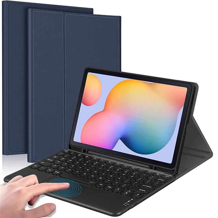 For Samsung Galaxy Tab A8 10.5 (2022) Detachable Bluetooth Touchpad Keyboard Cover with S Pen Holder