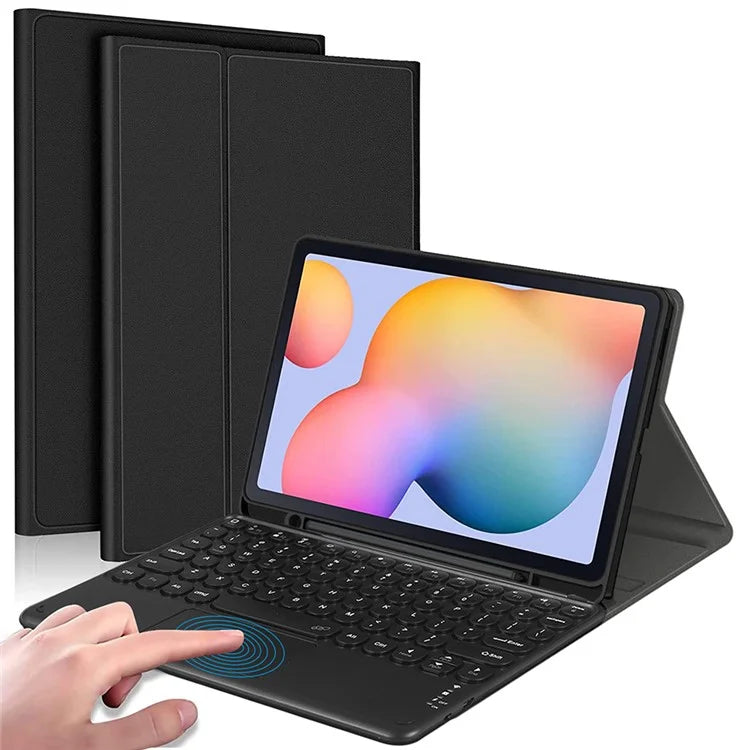 For Samsung Galaxy Tab A7 10.4 (2020) Detachable Bluetooth Touchpad Keyboard Cover with S Pen Holder