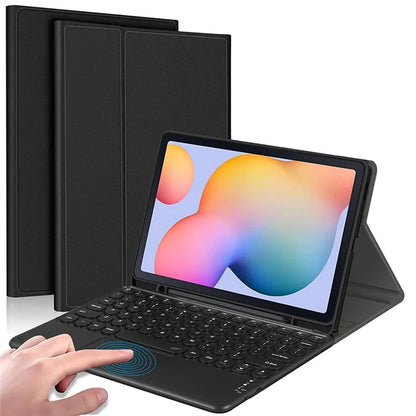 For Samsung Galaxy Tab S6 (SM-T860 / T865 / T867) Detachable Bluetooth Touchpad Keyboard Cover with S Pen Holder
