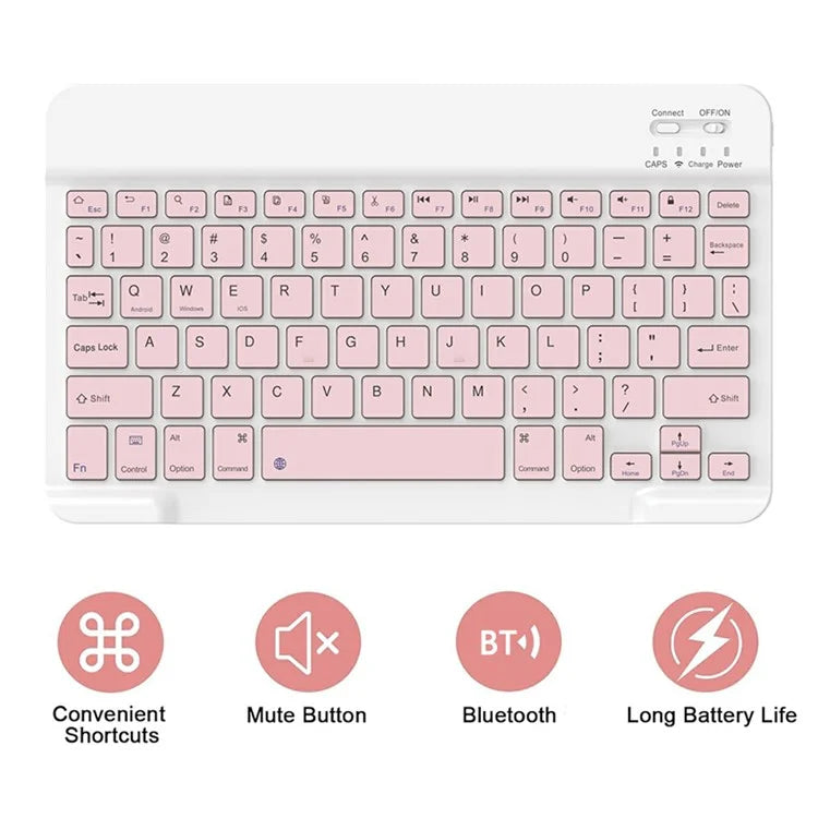 SK-X215 For Samsung Galaxy Tab A9+ Split Bluetooth Keyboard Leather Case + Dual Mode Mouse Set