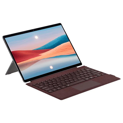 1089D For Microsoft Surface Pro 7+ / 7 / 6 / 5 / 4 / 3 Colorful Backlit Tablet Bluetooth Keyboard with Touchpad
