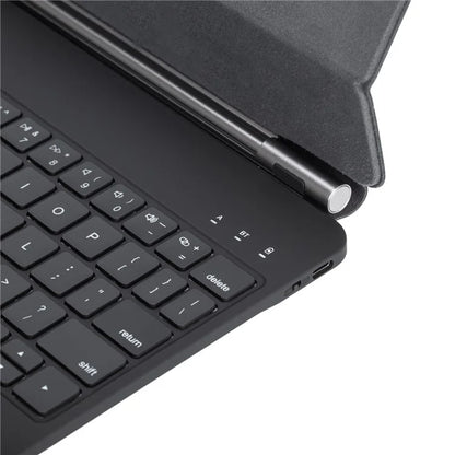 P13 For iPad Pro 11 (2024) Tablet Stand Case with Touchpad Bluetooth Keyboard
