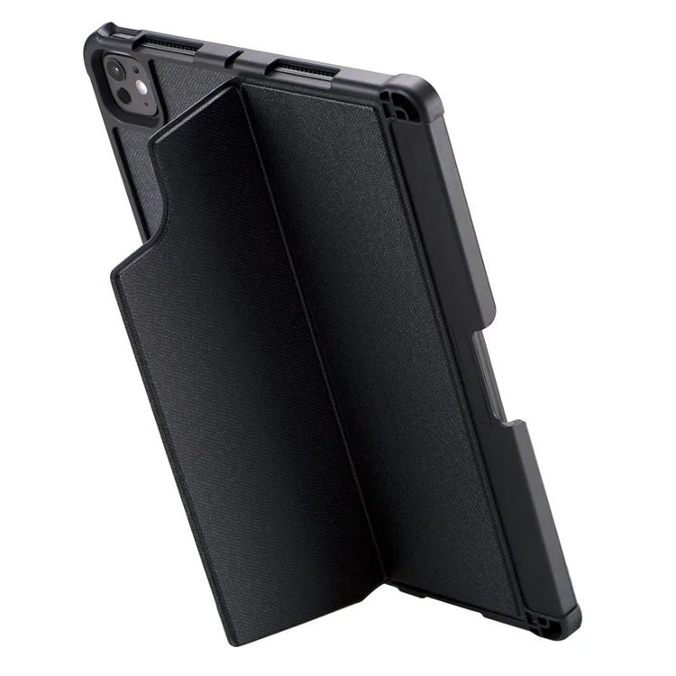 T5304D-3 For iPad Pro 11 (2024) Bluetooth Keyboard Case Leather Protective Cover Backlit Keyboard with Touchpad