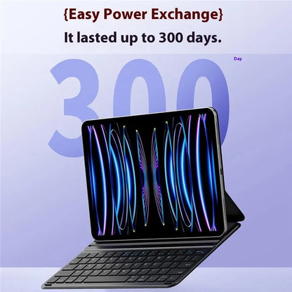 WIWU F17 For iPad Air 11 (2024)  /  iPad 10.9 (2022) Bluetooth Keyboard Case Protective Cover Magic Keyboard