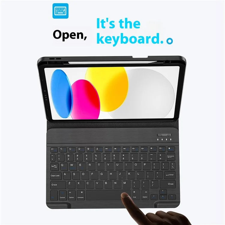 WIWU For iPad Pro 11 (2024) Bluetooth Keyboard Case Protective Cover Magic Keyboard
