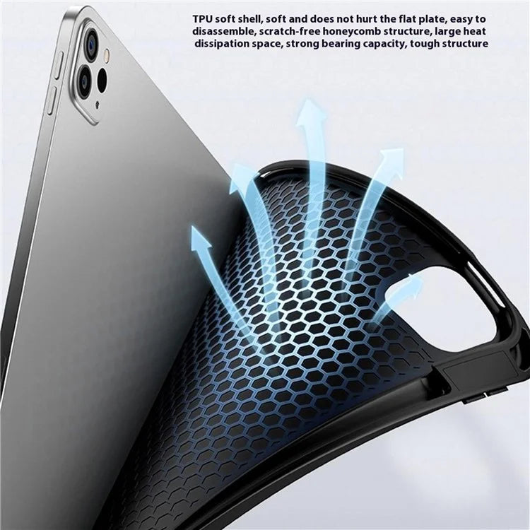 WIWU For iPad Pro 11 (2024) Bluetooth Keyboard Case Protective Cover Magic Keyboard