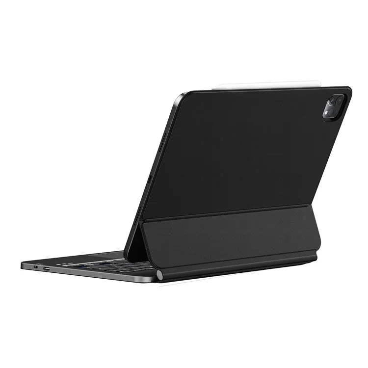 WIWU MK-003 For iPad 10.9 (2022) Bluetooth Keyboard Magnetic PU Leather Tablet Stand Case