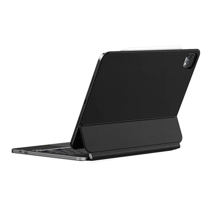 WIWU MK-003 For iPad 10.9 (2022) Bluetooth Keyboard Magnetic PU Leather Tablet Stand Case