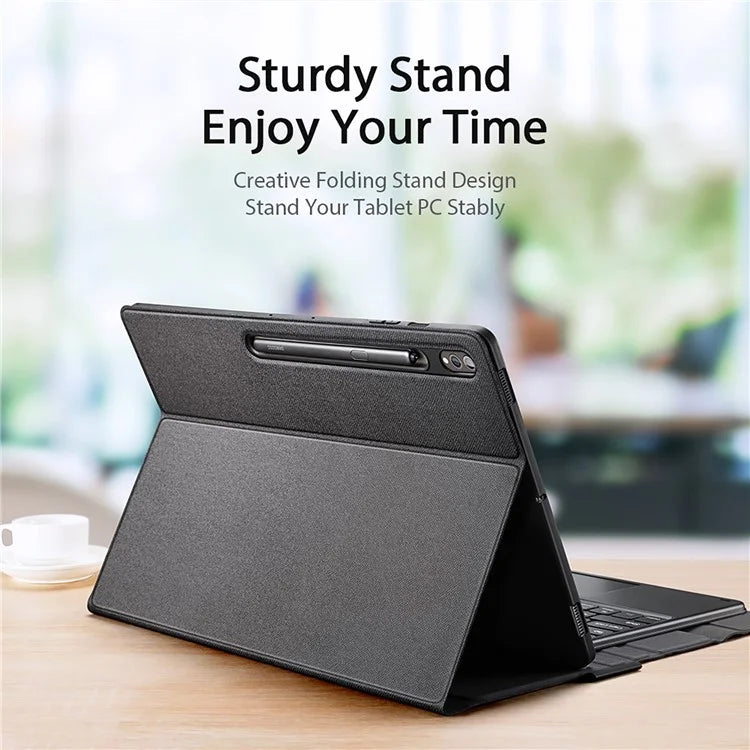 DUX DUCIS For Samsung Galaxy Tab S10 Ultra Bluetooth Keyboard + Tablet Leather Case