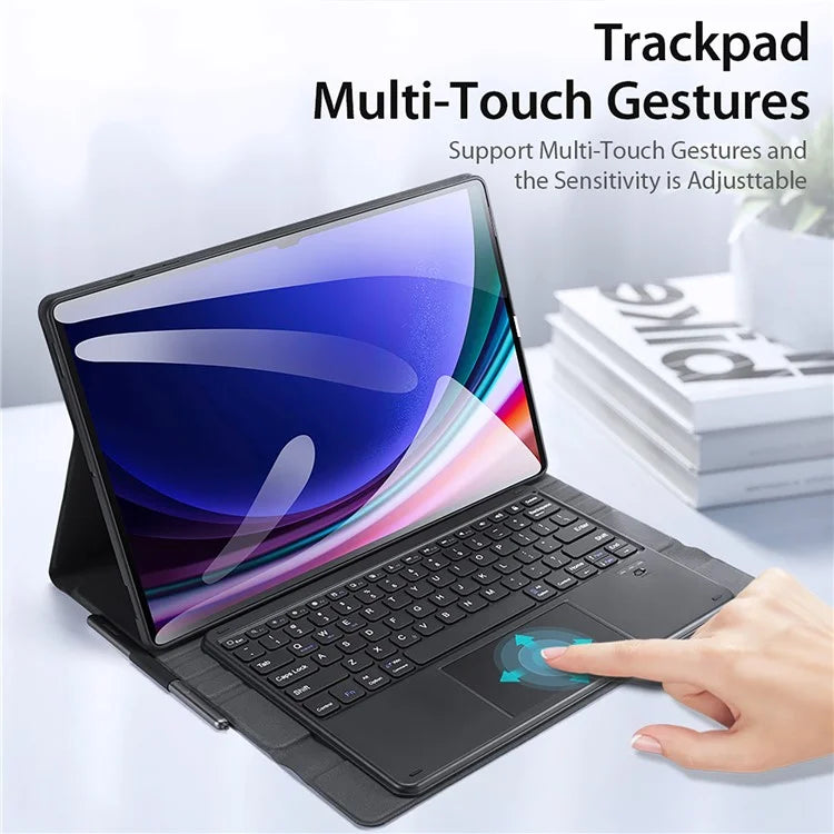 DUX DUCIS For Samsung Galaxy Tab S10 Ultra Bluetooth Keyboard + Tablet Leather Case