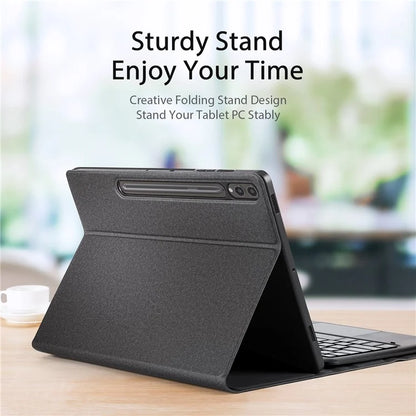 DUX DUCIS For Samsung Galaxy Tab S10 Plus Bluetooth Keyboard + Tablet Leather Case