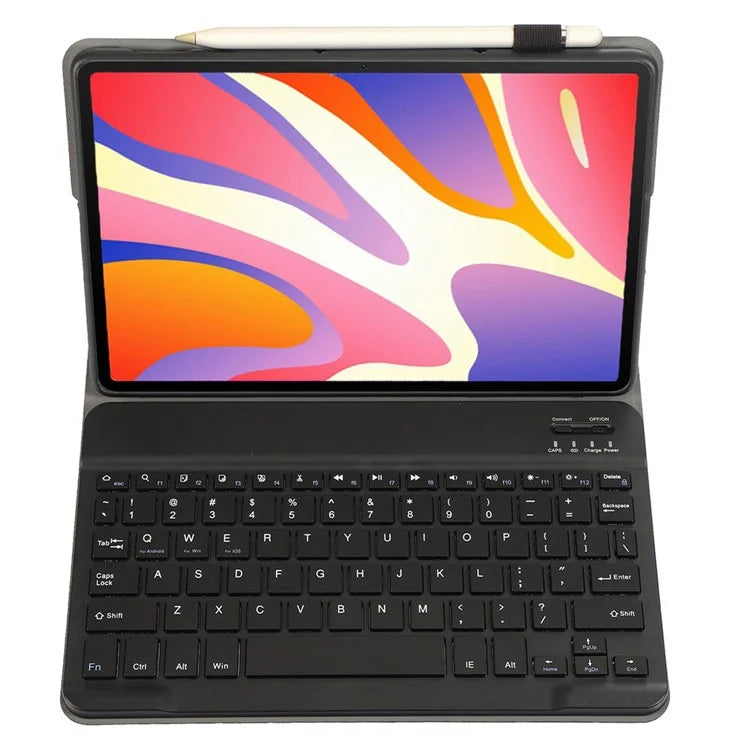 AH17 For Huawei MatePad 11.5 Protective Case with Removable Bluetooth Keyboard Anti-Drop Leather Stand Cover