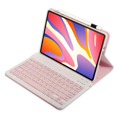 AH17 For Huawei MatePad 11.5 Protective Case with Removable Bluetooth Keyboard Anti-Drop Leather Stand Cover
