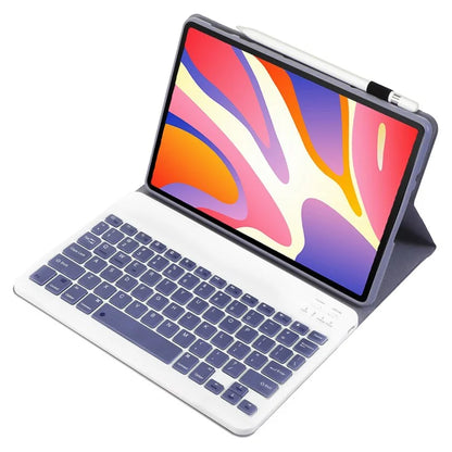 AH17 For Huawei MatePad 11.5 Protective Case with Removable Bluetooth Keyboard Anti-Drop Leather Stand Cover