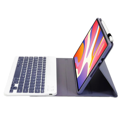 AH17 For Huawei MatePad 11.5 Protective Case with Removable Bluetooth Keyboard Anti-Drop Leather Stand Cover