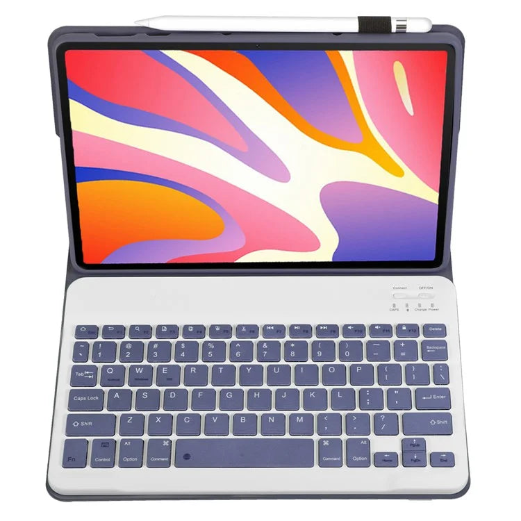 AH17 For Huawei MatePad 11.5 Protective Case with Removable Bluetooth Keyboard Anti-Drop Leather Stand Cover
