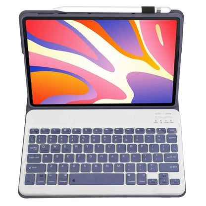 AH17 For Huawei MatePad 11.5 Protective Case with Removable Bluetooth Keyboard Anti-Drop Leather Stand Cover