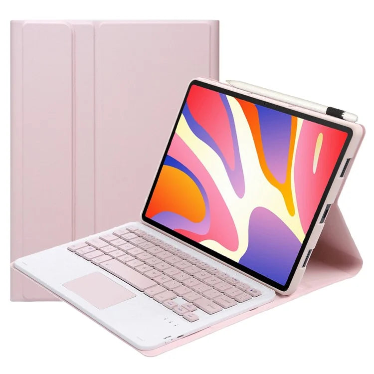 AH17-A For Huawei MatePad 11.5 Leather Tablet Case + Detachable Bluetooth Keyboard with Touchpad
