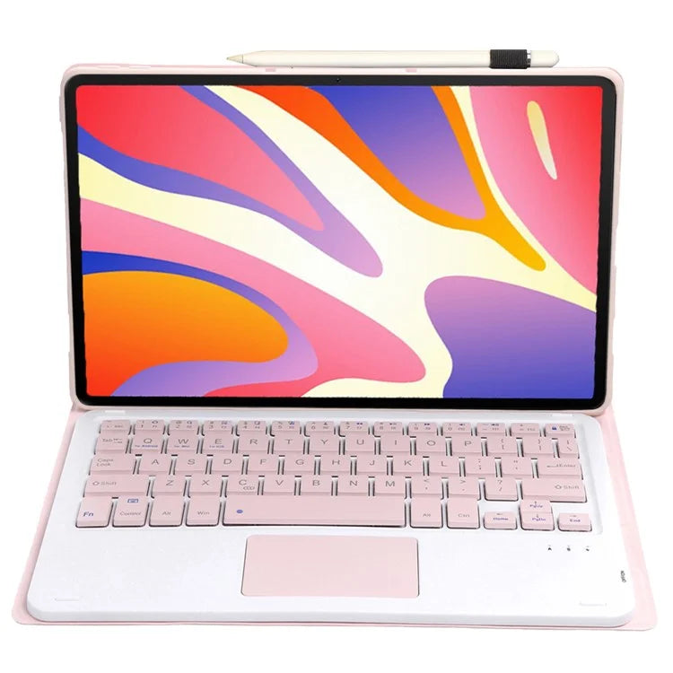 AH17-A For Huawei MatePad 11.5 Leather Tablet Case + Detachable Bluetooth Keyboard with Touchpad