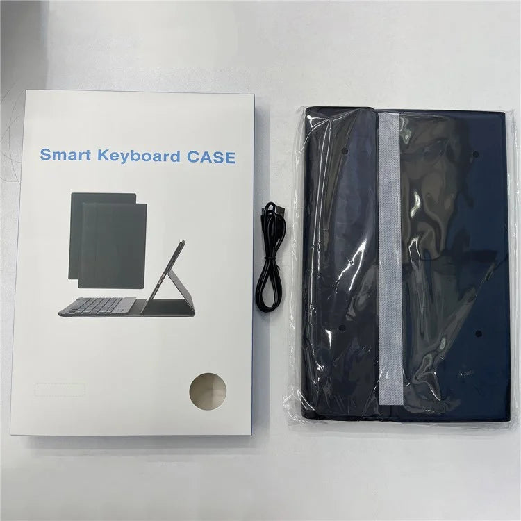 AH17-A For Huawei MatePad 11.5 Leather Tablet Case + Detachable Bluetooth Keyboard with Touchpad