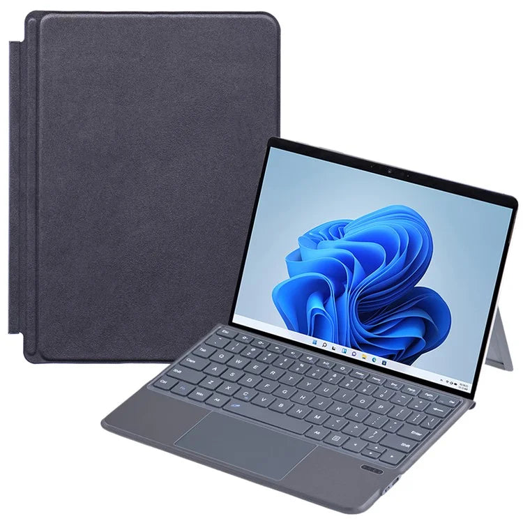 FT-2087A Slim Wireless Keyboard for Microsoft Surface Go / Go 3 / Go 2 10.5 inch Touchpad Bluetooth Keyboard without Backlit