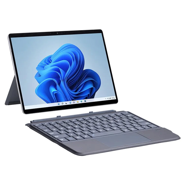FT-2087A Slim Wireless Keyboard for Microsoft Surface Go / Go 3 / Go 2 10.5 inch Touchpad Bluetooth Keyboard without Backlit