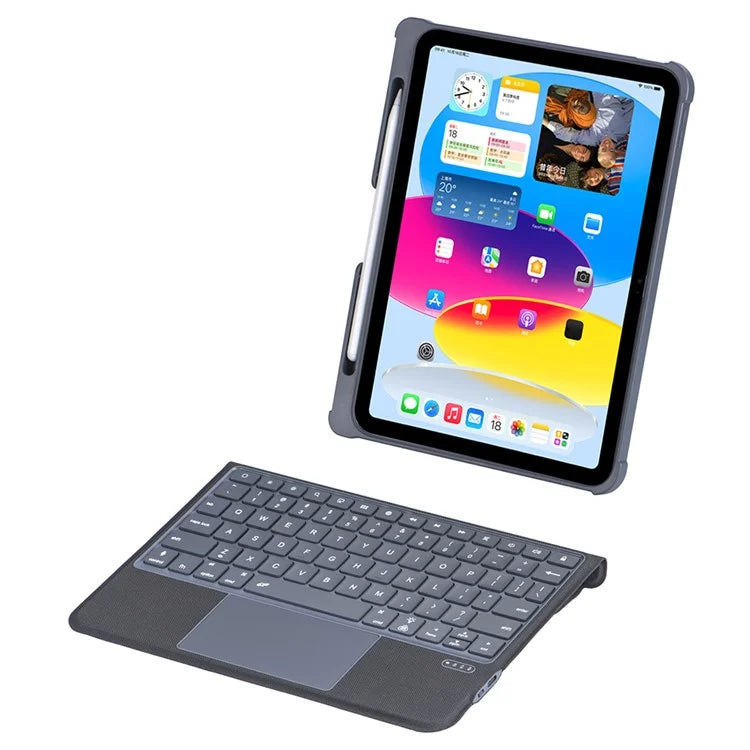 T5508D For iPad 10.9 (2022) Bluetooth Keyboard Case Detachable Protective Tablet Cover