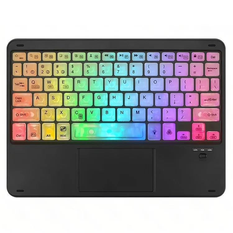 172 Wireless Touchpad Keyboard RGB Backlit Bluetooth 5.1 Rechargeable Keyboard