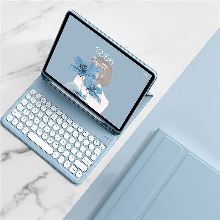 SK-1109 For iPad Pro 11 (2020) / (2021) / (2022) / iPad Air (2020) / (2022) Bluetooth Keyboard Tablet Flip Cover