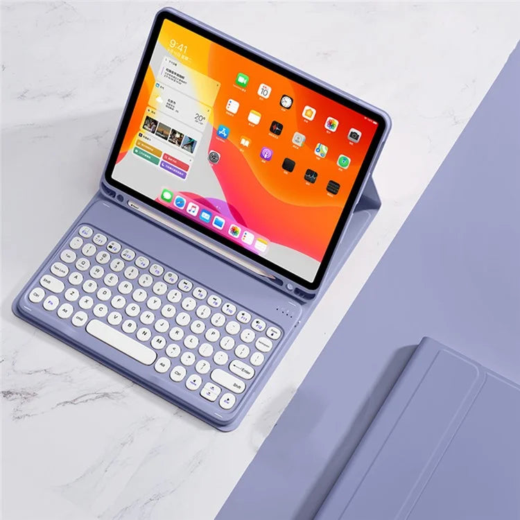 SK-1109 For iPad Pro 11 (2020) / (2021) / (2022) / iPad Air (2020) / (2022) Bluetooth Keyboard Tablet Flip Cover