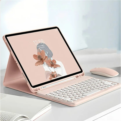 SK-1109 For iPad Pro 11 (2020) / (2021) / (2022) / iPad Air (2020) / (2022) Bluetooth Keyboard Tablet Flip Cover