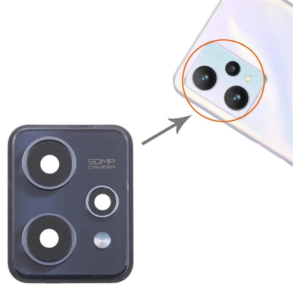 For Realme 9 5G OEM Back Camera Lens Holder Cover with Glass Replacement Part (without Logo)