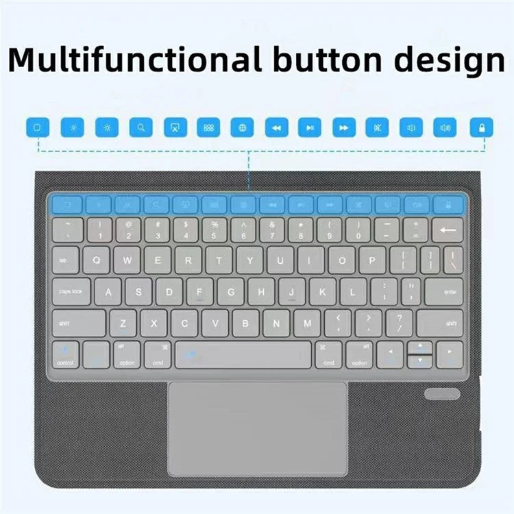 Sk-3125 / 6 For iPad Air (2022) / (2020) / iPad Pro 11 (2022)(2021)(2020) Cover Magnetic Absorbed Leather Tablet Case with Bluetooth Keyboard