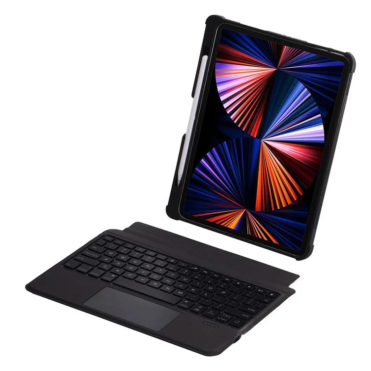 T5209D For iPad Pro 12.9-inch (2018) / (2020) / (2021) / (2022) Backlit Bluetooth Keyboard with PU Leather Tablet Case