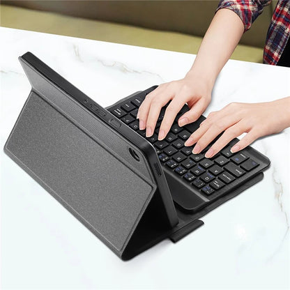 DUX DUCIS For Samsung Galaxy Tab A9 Bluetooth Keyboard with PU Leather Tablet Case