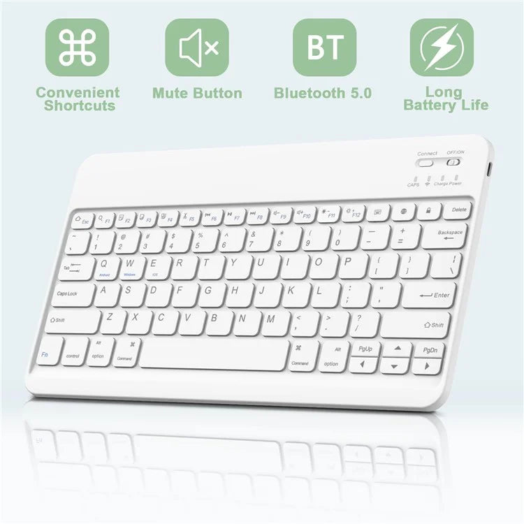 SK-X810 For Samsung Galaxy Tab S9+ SM-X810 / X816B / X818U Leather Case with Detachable Wireless Bluetooth Keyboard