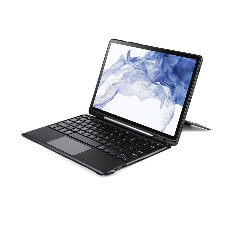 DUX DUCIS For Samsung Galaxy Tab S8 / Tab S7 PU Leather Case with Magnetic Detachable Bluetooth Keyboard