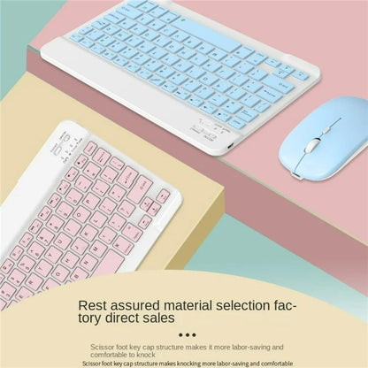 A11 For iPad Pro 11-inch (2018) / (2020) / (2021) / (2022) Bluetooth Keyboard Set with Mouse, Rotating Kickstand Tablet Case