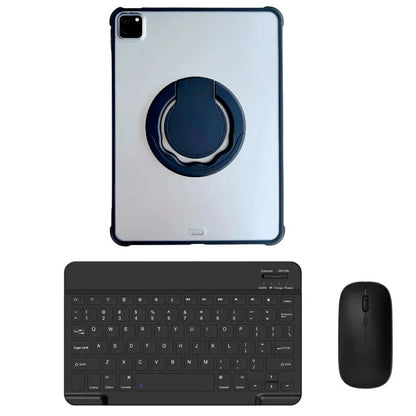 A11 For iPad Pro 11-inch (2018) / (2020) / (2021) / (2022) Bluetooth Keyboard Set with Mouse, Rotating Kickstand Tablet Case