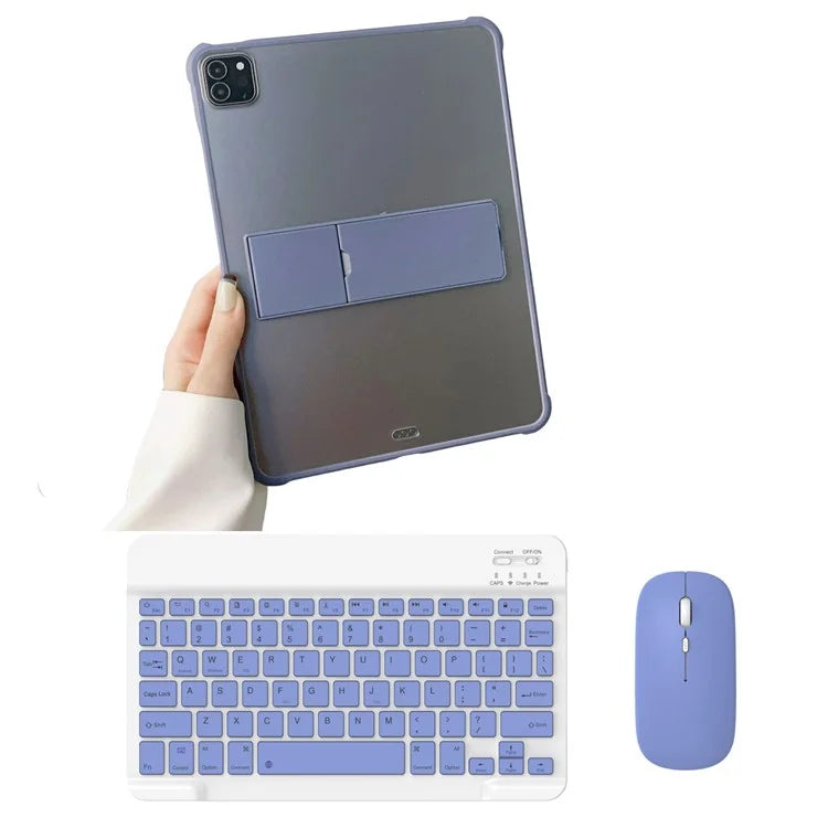 A11 For iPad Pro 11-inch (2018) / (2020) / (2021) / (2022) Kickstand Tablet Case Set with Bluetooth Keyboard, Mouse