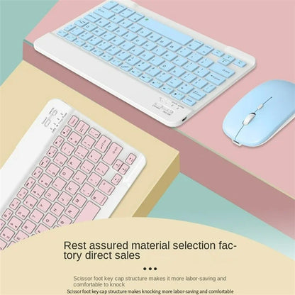 A11 For iPad Pro 11-inch (2018) / (2020) / (2021) / (2022) Kickstand Tablet Case Set with Bluetooth Keyboard, Mouse